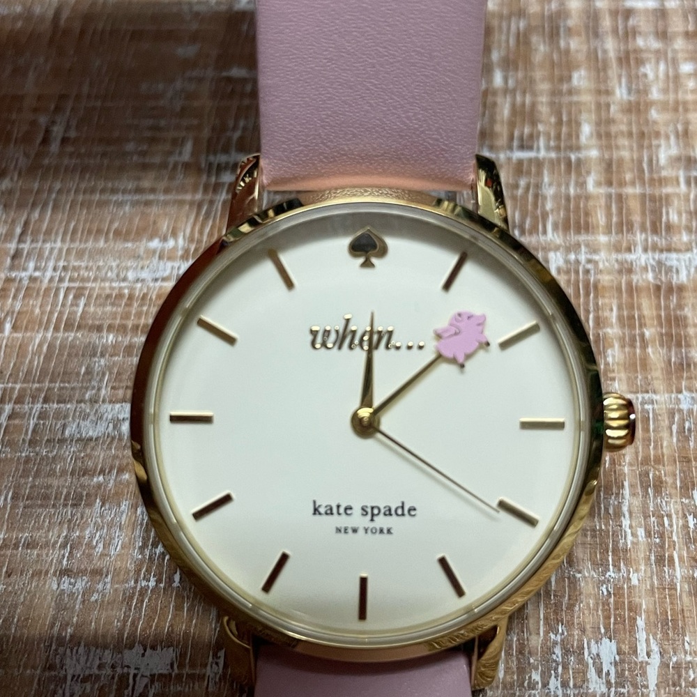 Kate Spade When Pigs Fly Watch